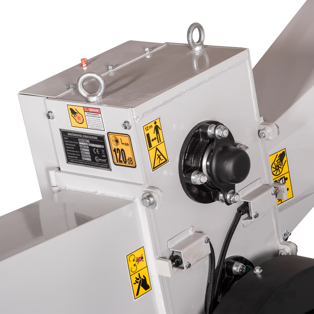 Broyeur de bois LUMAG RAMBO-HM200 moteur essence 9 kW